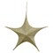 Northlight 30" Gold Tinsel Foldable Christmas Star Outdoor Decoration